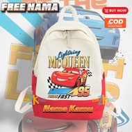 Lightning Mcqueen Children's Backpack / Mcqueen Children's Preschool Kindergarten Backpack