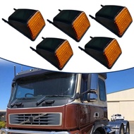 5 Pcs Truck LED Sun Visor Lamp Top Lights Signal Light Replacement 20425484 20398824 For European Vo