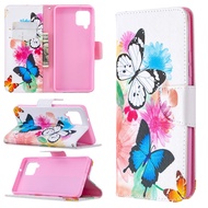XICCI for Samsung A22 4G Phone Case Magnetic Wallet Leather Flip Cover Painted Leather Casing