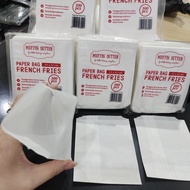 French Fries Paper Bag @100 / White Paper Bag for French Fries Donuts