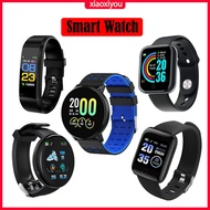 Ready Stock Smart Watch Custom Wallpaper Bluetooth Call Full Screen Touch Smartwatch Heart Rate Monitor Watches