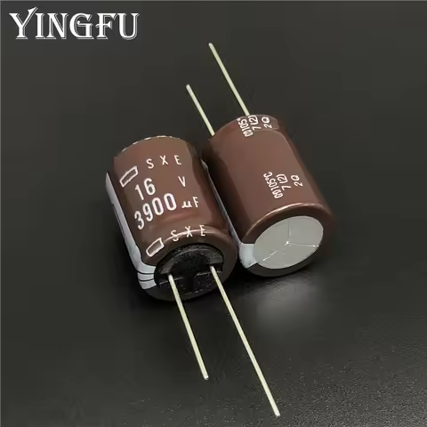2Pcs/Lot 3900uF 16V NCC SXE Series 18x25mm Low Impedance 16V3900uF Electrolytic Capacitor