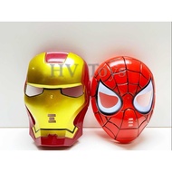 Spiderman And Ironman Kid Mask Topeng Budak cosplay party