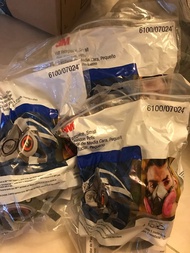 3M 6100 6200 半面雙罐式 防毒面具 面罩 模型 工業用 face mask reusable P100 60926