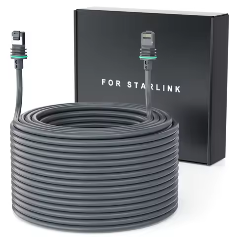 For Starlink V3/Gen3 Router Starlink Cable Extension Web Replacement Plug and Dish For Starlink Sate