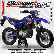 Decal Wr Yamaha WR 155 Superglossy Premium Sticker/ - Yamaha WR 155 6 Custom Decal
