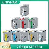 9mm 12mm Mk tape Compatible Brother Label tape MK Tape MK231 MK-231 MK 231 for Brother P-Touch Label