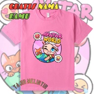 Boys and girls t-shirts avatar world game