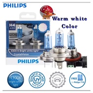 lta approved compliance, free 2 x t10 Philips crystal vision warm white  bulbs, h4, h7, h11, hb3 9005 headlight foglight