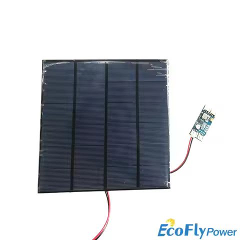 Wholesale Mini 6V 4.5W 750mA Solar Panel With Solar Charger 2A CN3791 Solar Panel Regulator Controll