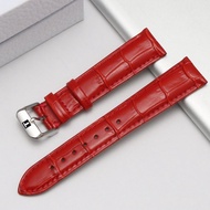 Watch strap Tissot watch strap Le Locle leather tissot1853 Duluer men's and women's pin buckle watch