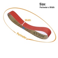 New

 4 pieces 2x72 in. XK850X Ceramic Abrasive Sanding Belts Stiff Fastest Cutting for Carbon Steel