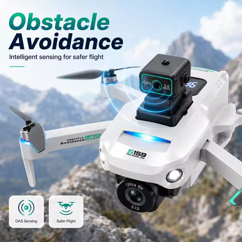 Drone GPS Intelligent Obstacle Avoidance HD Dual Camera 5G Screen Remote 5G Image Transmission 2KM F