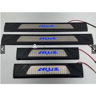 PERODUA ARUZ DOOR SIDE STEP LED SIDE STEEL PLATE DOOR STEP LED