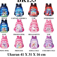 BK133 - SCHOOL BAG GIRLS' BACKPACK BAG GIRLS' SCHOOL BAG WOMEN'S SCHOOL BAG SCHOOL BAG