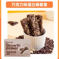 Chocolate Oats Protein Bar Energy Meal Replacement Low Glycemic Power Bar Nutty Biscuit Snack Health