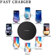 ไวเรสชาร์จเจอร์ Wireless Charger ของแท้ เครื่องชาร์จโทรศัพท์แบบไร้สายในตัว สำหรับ iphone8  iPhonex XR Max XS iphoe11 Samsung S8 Plus S7  Edge Huawei Mate20