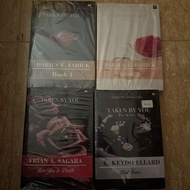 Taken Novel Book By You Series by Luisana Zaffya (4 Books) Darius E. Farick, Frian A. Sagara & K. Ke