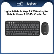 Logitech Pebble Keys 2 K380s + Logitech Pebble Mouse 2 M350s Combo Set