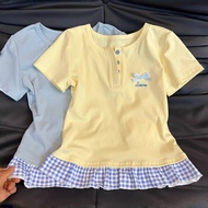 Girls' Big Kids Fake Two-Piece T-shirt