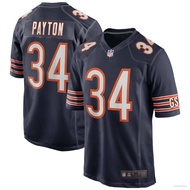 NFL Chicago Bears Game Jersey Walter Payton Football Tshirt Sports Tee Fans Edition