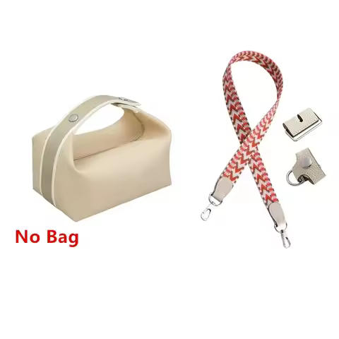 Leather Connecting Buckle Bag Accessories For Hermes Lunch Box Bag Crossbody Shoulder Bag Women's Ba