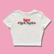 Baby Tee Bratz Rock Angelz Y2k Style Crop Tee