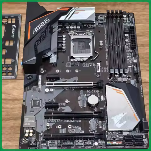 Used For Gigabyte B360 AORUS GAMING 3 LGA 1151 DDR4 64G HDMI DVI Desktop PC Motherboard