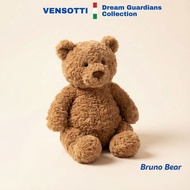 [Ready Stock] VENSOTTI Bruno Bear (36cm/42cm) Italian Plushie Mainan – Super Soft & Smooth - 100% Pr