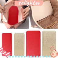 SOLIGHTER Handbag Base Shaper, Solid Color PU Leather Bottom Plate Pad, Bag Support DIY Bag Shaper H