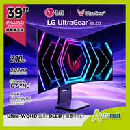 LG - 39" 39GS95QE-B UltraGear OLED 21:9 WQHD 240Hz 0.03ms 800R 弧形遊戲顯示器 (行貨3年保養)