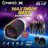 SPEAKER TABUNG / SPEAKER MOBIL BLUETOOTH PLUS MIC 12 INCH NIKO GL12