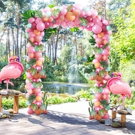 Flamingo Theme Balloons Arch Garlands Set Hawaiian Wedding Birthday Decorations Ballons Aloha Happy 