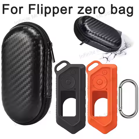 Silicone Case For Flipper Zero Game Console Protective Cover Game Flipper Zero Body Shell Game Prote