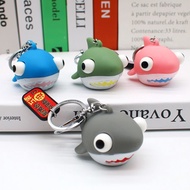 Baby Shark Toy Pop eyes Stress Relief Shark Family Keyring Toys Story Time Boy Girl Pinching Gifts for Bags School Bag Car Decor Ornament Dolls