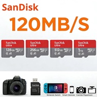 SanDisk Ultra Class 10 Micro SD Card 150MBS 140MBS 120MBS 98MBS A1(128GB/256GB/512GB/1TB)