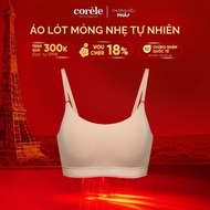 Áo Bralette nữ cúp tam giác Corèle vải sợi tre mút mỏng nhẹ không gọng mềm mại thấm hút tốt chuẩn an