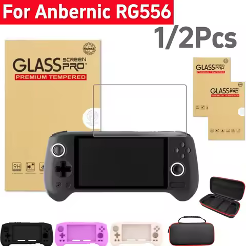 For Anbernick RG556 Tempered Glass Screen Protector Films Anti-Scratch 9H Screen Tempered Film Ultra