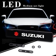 Suzuki鈴木LED發光車標燈 中網燈柵欄裝飾中網標 SX4 VITARA SWIFT LIANA SOLIO車頭小燈