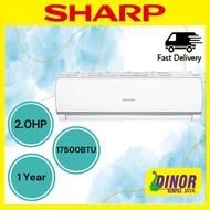 Sharp 2.0HP R32 Non-Inverter Air Conditioner - AHA18WCD2/AUA18WCD2