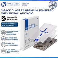 Whitestone EA Tempered Glass Samsung S24 Ultra S24 Plus S24 Premium