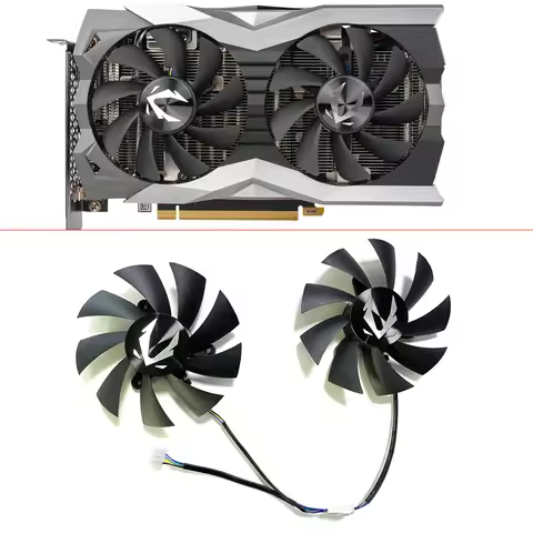 NEW GPU FAN 87MM GA92A2H 0.35A GTX 1660 1660Ti graphics fan for Zotac GeForce RTX 2060 2070 SUPER Mi