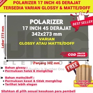 NEWEST Polaris monitor 17 inch 45 degrees box dimensions 342x274mm Polarizer 17 inch 54 available in