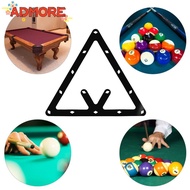 ADMORE 6pcs Ball Rack Holder, Sheet Combo Pack Billiard Ball Rack, Billiards Accessories Triangle Fi