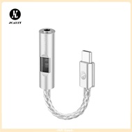 JCALLY JM6Pro 2 Type-C to 3.5mm Dual DAC CX31993 MAX97220 Digital Audio Headphone Amplifier HiFi DAC