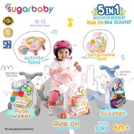 Sugar baby 5in1 Activity Walker, Ride-On and Scooter/Push walker/Activity walker/Baby walker Push Wa