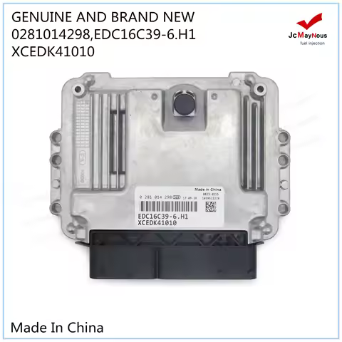 0281014298, GENUINE AND BRAND NEW ECU ENGINE CONTROL UNIT 0 281 014 298 EDC16C39-6.H1, XCEDK41010