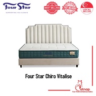 Four Star Chiro Vitalise Individual Pocketed Spring Mattress