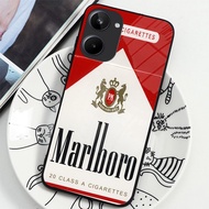Softcase kaca motif Bungkus Rokok for tipe handphone Realme 10 4G Terbaru 2022 - | PR169 | Softcase