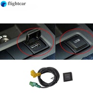 （FT）Car USB AUX Switch Cable Harness Audio Adapter RCD510 RNS315 For VW Golf 6 MK6 Passat B6 B7 For Jetta 5 MK5 CC